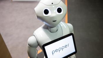 SoftBank Robotics' Pepper robot (Alexis Sciard/via ZUMA Press/Shutterstock)