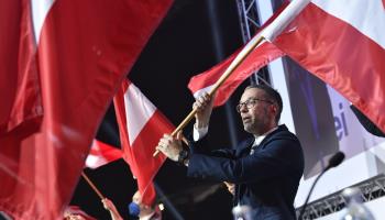 Herbert Kickl, leader of Austria's far right Freedom Party (Daniel Novotny/EPA-EFE/Shutterstock)