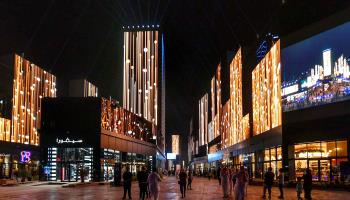 Shopping area, Riyadh Boulevard, Riyadh, Saudi Arabia, December 1, 2021 (Balkis Press/ABACA/Shutterstock)