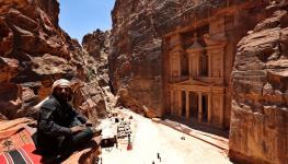 Petra, Jordan's main tourist attraction, June 2020 (Chine Nouvelle/SIPA/Shutterstock)
