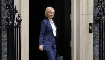 UK Prime Minister Liz Truss (Alberto Pezzali/AP/Shutterstock)