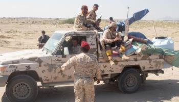 Soldiers of the Southern Transitional Council, Abyan, Yemen, December 16, 2020 (CHINE NOUVELLE/SIPA/Shutterstock)