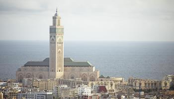 Hassan II Mosque, Casablanca, Morocco, June 17, 2022 (Martina Katz/imageBROKER/Shutterstock)