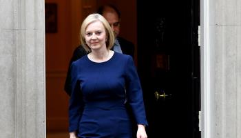 UK Prime Minister Liz Truss (James Veysey/Shutterstock)