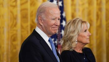 Joe and Jill Biden at the White House, September 30 (Shutterstock)