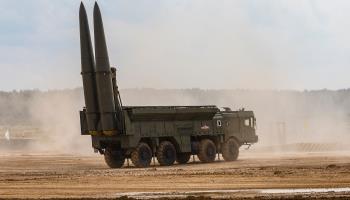The Iskander missile system, one of a range of nuclear-capable tactical weapons (Natalia Volkova/Shutterstock)