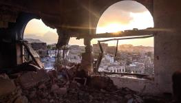 War damage in Taiz city, Yemen, 2018 (Shutterstock)