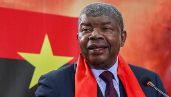 Angolan President Joao Lourenco following his party's August 24 election win (Paulo Novais/EPA-EFE/Shutterstock)