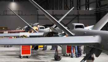 A factory in Dubna making large unmanned aerial vehicles for the Russian military (EyePress News/Shutterstock)