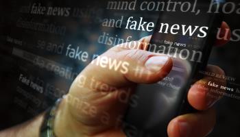 Illustration image for social media showing fake news and hoax information.(Shutterstock)
