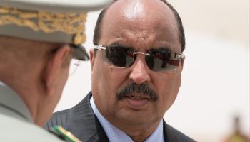 Former Mauritanian President Mohamed Ould Abdel Aziz (Jacques Witt/Sipa/Shutterstock)