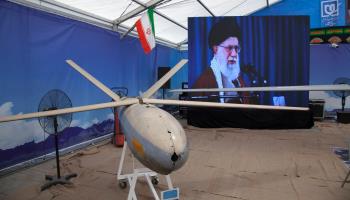 Israeli spy-drone, Iranian Military Museum, Iran (Shutterstock)