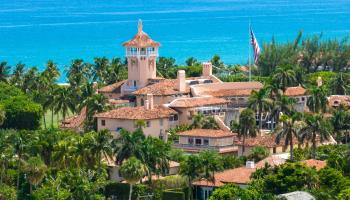 Former President Donald Trump's Mar-a-Lago residence in Palm Beach, Florida (Steve Helber/AP/Shutterstock)