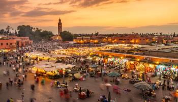 Marrakech's market square, Morocco (Shutterstock)