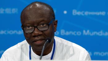Ghanaian Finance Minister Ken Ofori-Atta (Jose Luis Magana/AP/Shutterstock)