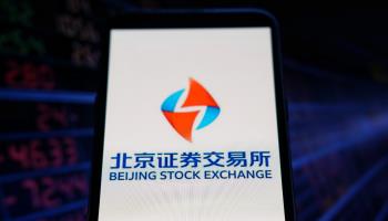 Beijing Stock Exchange logo (Shutterstock)