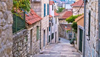 Traditional stone buildings in Split, no date (xbrchx/Shutterstock).