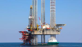 Offshore oil platform, United Arab Emirates (Shutterstock)