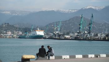The port of Batumi, Georgia (Zurab Kurtsikidze/EPA-EFE/Shutterstock)