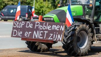 Farmers protest over the Dutch government's nitrogen policies (van Dasler/Shutterstock)