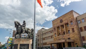 North Macedonia's parliament (Shutterstock)