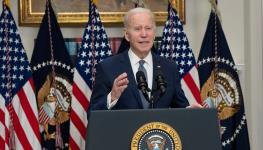 US President Joe Biden speaks on the US banking system after the collapse of Silicon Valley Bank, March 13 (Shutterstock/Consolidated News Photos)