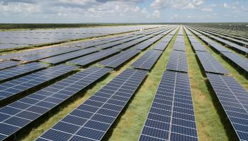 A 50-megawatt solar farm in Garissa County, Kenya (Xinhua/Shutterstock)
