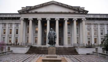 US Treasury, Washington DC (Michael Reynolds/EPA-EFE/Shutterstock)