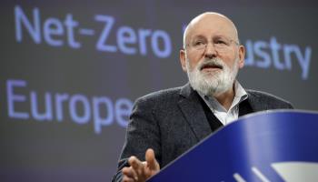 Frans Timmermans, European Commission vice-president in charge for European green deal (Olivier Hoslet/EPA-EFE/Shutterstock)
