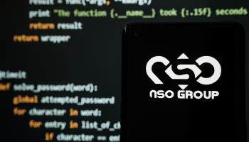 Logo of Israel's prominent spyware vendor NSO Group (Shutterstock)