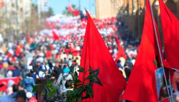Demonstration in Morocco (Shutterstock)
