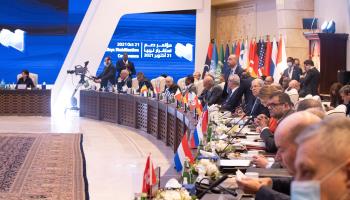 Libya Stabilisation Conference, Tripoli, 2021 (Hussein Eddeb/Shutterstock)