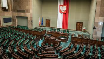 Polish parliament's lower chamber, the Sejm (Shutterstock / SpandowStockPhoto)
