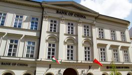 Bank of China branch in Hungary's capital Budapest (Shutterstock)