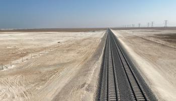 Recently opened Etihad railway, Abu Dhabi, United Arab Emirates (Shutterstock)