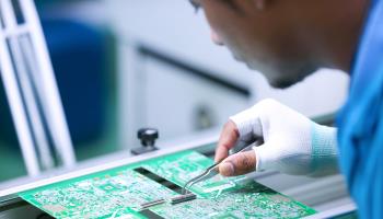 An electronics manufacturing facility (Shutterstock)