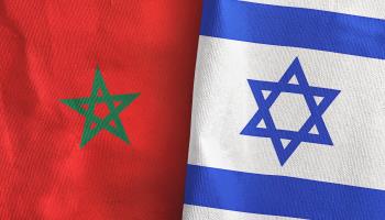 Moroccan and Israeli flags (Shutterstock)