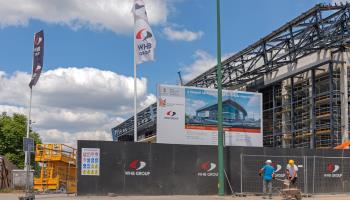 Stadium in construction, Szeged, Hungary (Shutterstock)