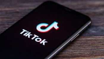 TikTok app on a smartphone (Shutterstock)