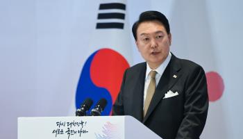 South Korean President Yoon Suk-yeol  (Yonhap/POOL/EPA-EFE/Shutterstock)