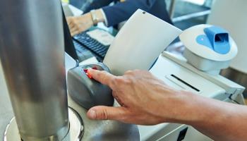 Biometric controls at an airport (Shutterstock)