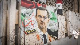 Poster of Syrian President Bashar al-Assad, Damascus, May 2023 (Shutterstock)