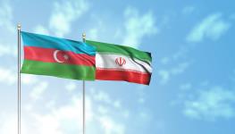 Azerbaijani and Iranian flags (Shutterstock)