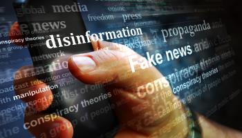 Illustration image of online disinformation (Shutterstock)