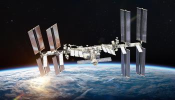 The International Space Station, which hosted two Saudi astronauts in May 2023 (Shutterstock)