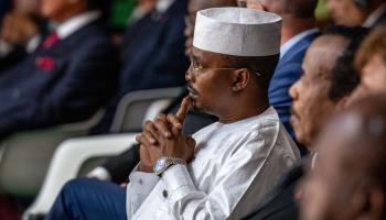 Chadian President Mahamat Idriss Deby attends the New Global Financing Pact summit in Paris, June 2023 (Abd Rabbo Ammar/ABACA/Shutterstock)