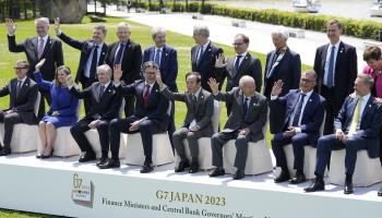 G7 finance ministers and central bank governors meet in Niigata, Japan, in May 2023 (Kimimasa Mayama/EPA-EFE/Shutterstock)