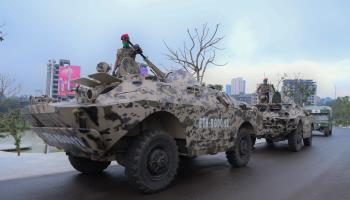 Ethiopian troops conduct exercises in Addis Ababa, September 10, 2020 (STR/EPA-EFE/Shutterstock)