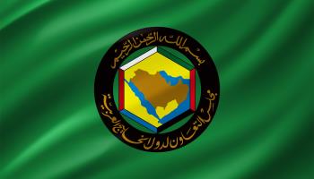 Gulf Cooperation Council flag (Shutterstock/NanamiOu)