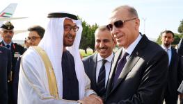 President Erdogan meets UAE President Mohamed bin Zayed Al Nahyan in Istanbul, June 10 (APAImages/Shutterstock)